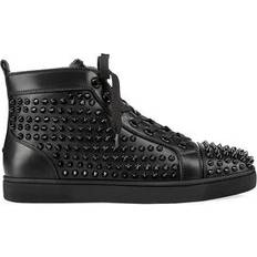 Christian Louboutin Louis Spikes Sneakers - Black