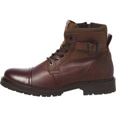 Jack & Jones Dexter Leather Boots Braun