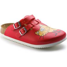 Birkenstock Rød Sko Birkenstock Super Grip Womens Red Sra Garden Shoes