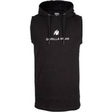 Gorilla Wear Man Jumpers Gorilla Wear Ärmelloser Hoodie - Lincoln Schwarz