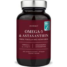 Astaxanthin Nordbo Omega-3 & Astaxanthin Kapslar 90 st