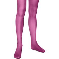 Girls - Purple Pantyhose Hue Opaque Tights - Purple Luster S