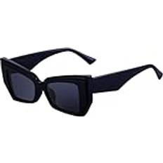 Retro Sunglasses Black/Blue