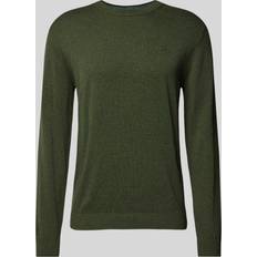 Tom Tailor Basic Crewneck Pullover - Rosin Green Melange