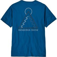 Patagonia Unisex Tops Patagonia Dawn Tracks Organic T-Shirt - Blue