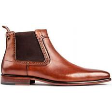 Simon Carter Mens Terrier Chelsea Boots - Tan