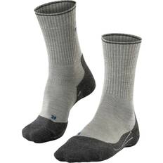 Soie Vêtements Falke TK2 Wool Silk Walking Socks - Grey