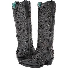 A3589 Cowboy Boots - Black