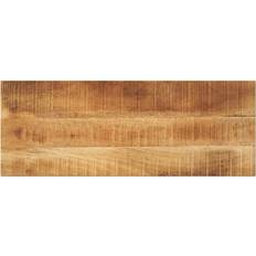 Madera Mesas Consola vidaXL Tischplatte 80 x 30 x 3.8 cm Rechteckig Raues Massivholz Mango Ablagetisch