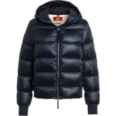 Parajumpers Mariah Womens Hooded Down Bomber Jacket - Navy