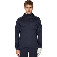 J.Lindeberg Adam 1/4 Zip Golf Hoodie - Navy