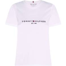 Tommy Hilfiger Breathable T-shirts Tommy Hilfiger Essential T Shirt - White