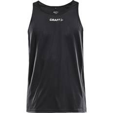 Craft Man Mouwloze shirts Craft Rush Singlet M - Black