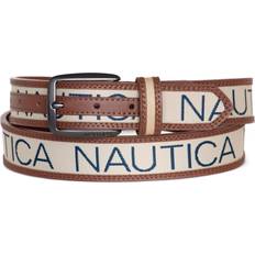 Beige Belts Nautica Mens Belt - Beige