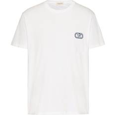 Valentino T-shirts Valentino Herr Casual T-shirt - Vit