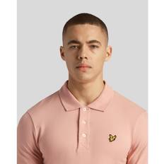 Rosa Polos Lyle & Scott Chest Logo Palm Pink Polo Shirt Pink