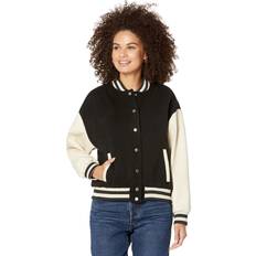 Alexandra Varsity Jacket - Black