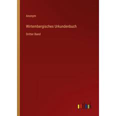 Bøger Wirtembergisches Urkundenbuch Anonym 9783368222062 (Hæftet)