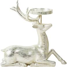 Silver Candle Holders Deer Silver Candle Holder