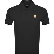 Belstaff Herren Poloshirts Belstaff Classic Short Sleeve Polo Shirt - Black