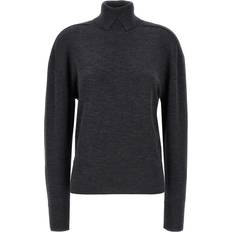 Burberry Damen Pullover Burberry High Neck Pullover - Grau - Female