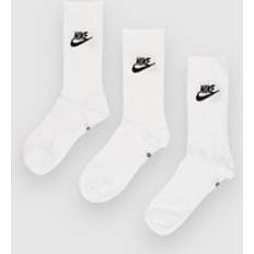 Nike sportswear essential socks Sportswear Everyday Essential Strømper - White/Black