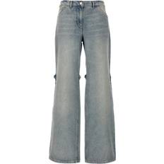 Transparent Jeans Courreges Courreves Pre Baggy Jeans - Clear Blue