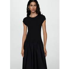 Mango A-line Dress - Black
