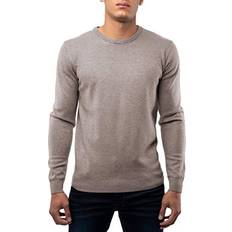 Viscose Sweaters XRay Crewneck Knit Sweater - Concrete