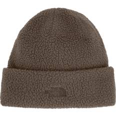 The North Face Cragmont Reversible Beanie - Smokey Brown/White Dune