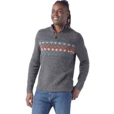 Smartwool Jumpers Smartwool Heavy Henley Sweater - Merino Grey