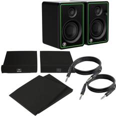 Mackie CR4-XBT Studio Monitors (Set of 2) Isolation Pads and Cables