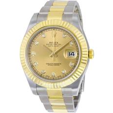 Rolex Wrist Watches Rolex Datejust II Champagne Automatic and 18kt Yellow Gold 116333CDO