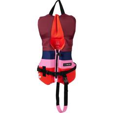 Purple Life Jackets Connelly Infants' V-Back Life Vest Red/Purple Life Vests