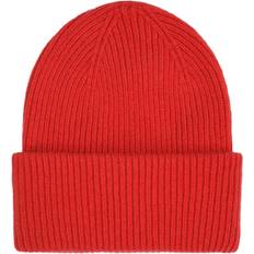 Colorful Standard Accessoires Colorful Standard Bonnet En Laine - Merino Scarlet Red