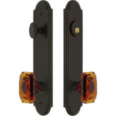 Door Handles Grandeur Arc 839301 Complete Entry Set 11.0 H x 2.625 W x 2.25 D