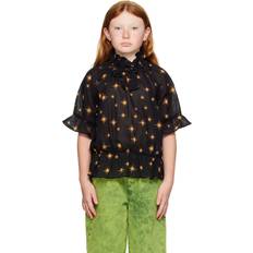 Blouses & Tunics Children's Clothing on sale Mini Rodini Kids Black Stars Blouse - 99 Black