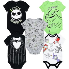 Disney Baby Boys Nightmare Before Christmas Bodysuit 5 Pack - Multi