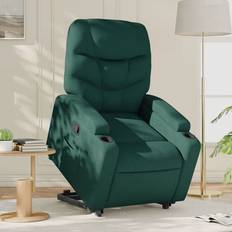 vidaXL Relaxsessel Dunkelgrün Stoff Sessel