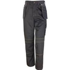 XS Work Pants Result Work-Guard Lite X-Over Holster Workwear Trousers (Breathable And Windproof) Black