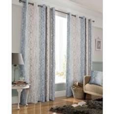 Curtains & Accessories Rapport Home Portofino Window Polyster Eyelet Curtains 40 cm - Pink
