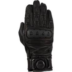 Orsa Mk3 Leather Motorcycle Gloves - Black