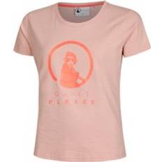 Quiet Please Crossroad Baseline T-Shirt Women - Antique Pink