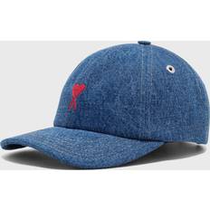 Ami Paris Herren Kopfbedeckungen Ami Paris Embroidery Cap - Blue