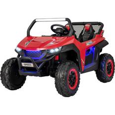 Sound ATVs Costway Kids Ride on UTV Red 12V