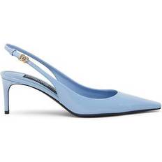 Shoes Dolce & Gabbana Women's Snip-Toe Slingback Pumps Light Blue