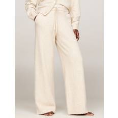 Joggers - White Trousers Tommy Hilfiger Knitted Lounge Pant - Cream