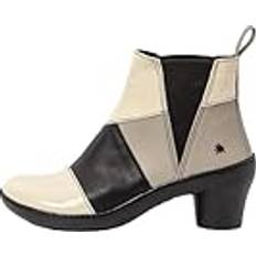 ART Boots ART Leather Ankle Boots 5 To 8 Cm Zip - Beige