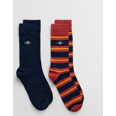 Clothing Gant Socken 2er-Pack - Marineblau Gestreift