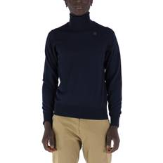 Blå - Dame - Polotrøjer Sweatere K-Way Blue Wool Sweater - Men